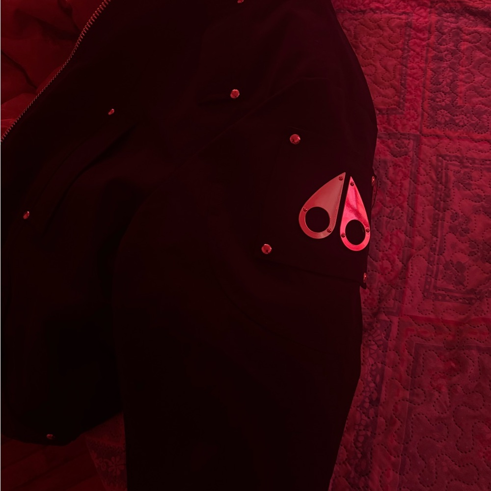 Black Jacket with Unique Logo